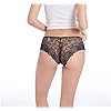 Sunm Boutique 6 Pack Womens Underwear Invisible Seamless Bikini Lace Underwear Half Back Coverage Panties Multicoloured