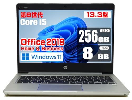 �y�����ςݕi�z ��8���� Core i5 8265U / SSD 256GB / ������ 8GB / MS Office 2019 / 13.3�^ HD/web�J����/Wi-Fi/Bluetooth/Windows 11 / �I�t�B�X 430G6/�m�[�g�p