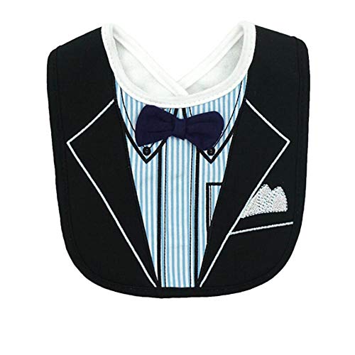 Preisvergleich Produktbild Casue Baby Lätzchen Wasserdicht Weiches Neugeborenes Baby Bibs Anzughemd Baumwolle Halstücher für Baby Jungen Kleinkinder