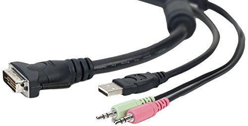 F1D9201-06 Belkin F1D9201-06 - Set di cavi per Switch KVM F1DN102D e F1DN104D, lunghezza di 1,8 metri