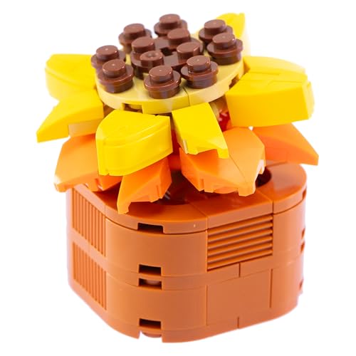 Nice Mattoncini - Exotic Plants - Ensemble de Construction en Blocs de la Plante Sedum Adolphii - Cod 78043