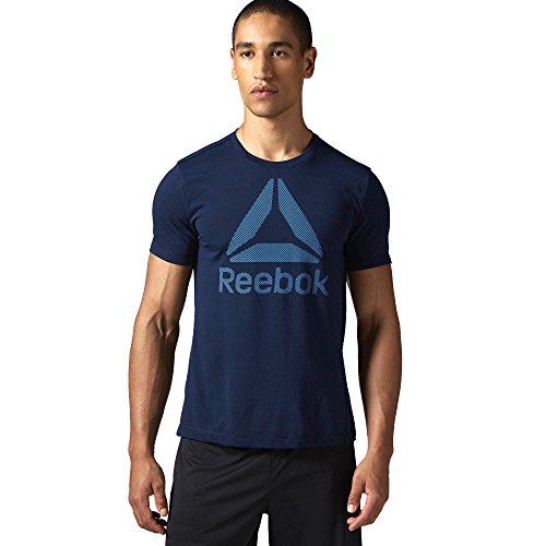 Reebok Men's Workout Ready Big Logo Supremium Tee