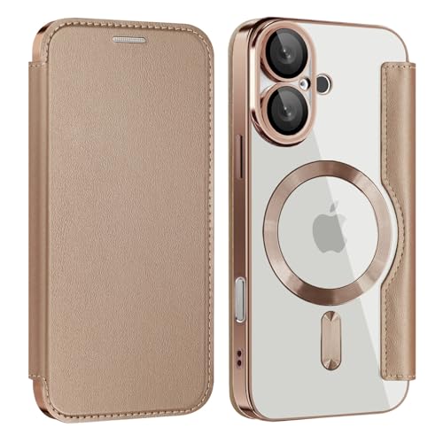 yRFID 蒠^ wʓz iPhone 16 ݊i P[X MagsafeΉ J[h[ 3 JY Sʕی Xgbvz[ XL~Oh~ ACtH16 p Jo[ (S[h)