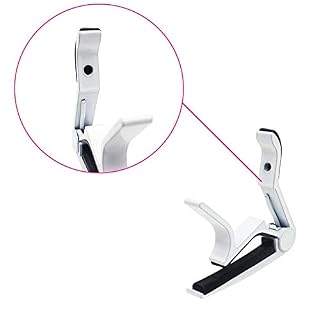 MULOUTSPO Accessoires de Guitare Capo Universels Clé de Serrage une Changement en Alliage D’Aluminium MéTal Acoustique… - Les Beatles, Paul McCartney, John Lennon, RIngo Starr, George Harrison MULOUTSPO Accessoires de Guitare Capo Universels Clé de Serrage une Changement en Alliage D'Aluminium MéTal Acoustique… – Image 5