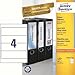 Produktbild Avery Zweckform Ordnerrückenschilder 192x61mm selbstklebend weiß VE=400 Stück