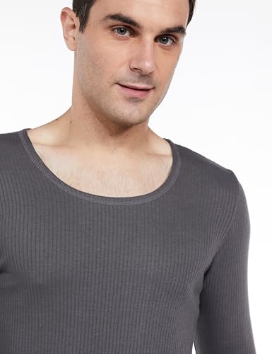 Image of Amazon Brand - Symbol Men Full Sleeve Thermal Top | Winter Wear | Body Warmer Vest