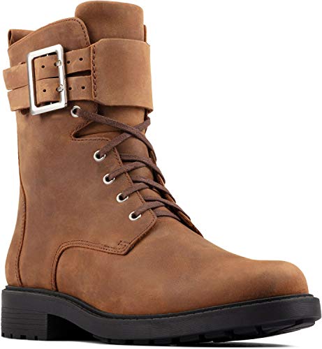 Image of Clarks Orinoco 2 Lace Brown Snuff Leather 6 D - Wide