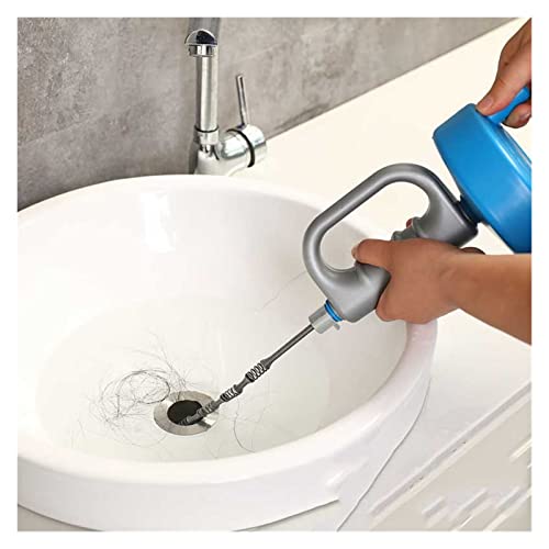 Herramienta manual para destapar cañerías de cocina y baño, 5 metros, con resorte extensible, compatible con taladro, YANGQI miniatura 4
