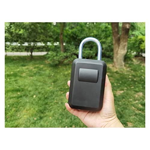 Mini coffre-fort mural extérieur avec coque de protection et code à 4 chiffres - 5