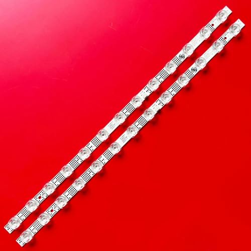 MFHgLKT Strip de retroiluminación LED de 2/10pcs 13 vida para modelos compatibles 50L8 50F9 50G61 50S525 50S435 50S43 50F9 50A3 GIC50LB45_3030F2.1D 4C-LB5013-ZM06J(2PCS(1TV))