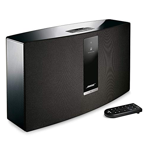 Bose SoundTouch 30 wireless speaker, Compatible with Alexa, Black - 738102-1100 (Renewed)