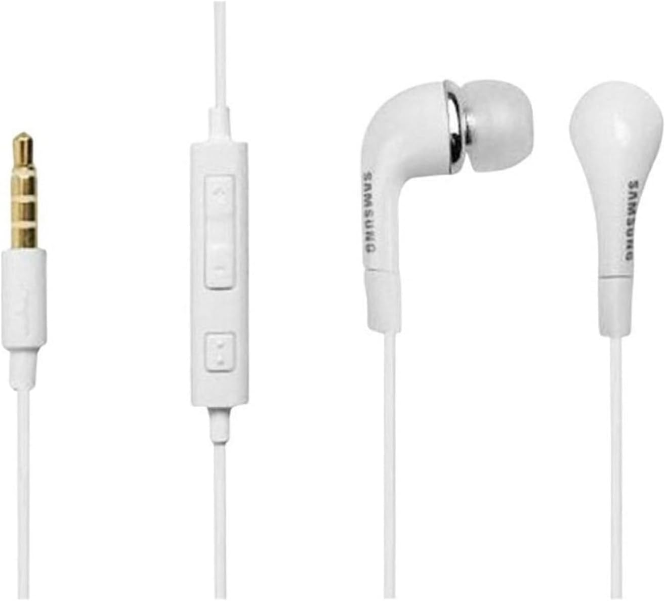 Samsung EHS64 3.5 mm Earphones with Remote - White