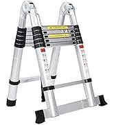 Amazon.co.jp: 【ワンタッチロック、アルミ製】 ONE STEP 伸縮はしご