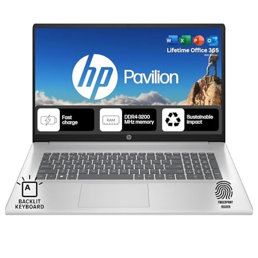 HP Pavilion 17 with 10‑Core i5