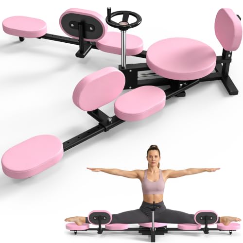 Image of Leg Stretcher, Split Machine for Fexibility & Splits Training | 0-200 Adjustable Stretching Equipment for Home Gym, Heavy Duty Steel Frame Leg Stretching Training Machine