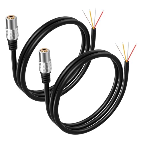GINTOOYUN cable extensión 3.5mm hembra 3.2 pies miniatura 1
