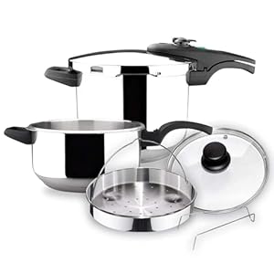 Magefesa Athenas Complet Schnellkochtopf Set 4L + 6L