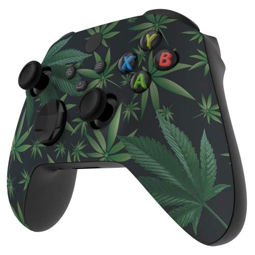 Image of MODDEDZONE Custom Wireless UNMODDED Controller for Xbox One S /X and PC - Exclusive and Unique Designs - The Perfect Gaming Gift for Enthusiasts 420 Black