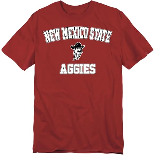 LOGOVISION New Mexico State University Campus Classic Unisex Adult T Shirt, Garnet, Large