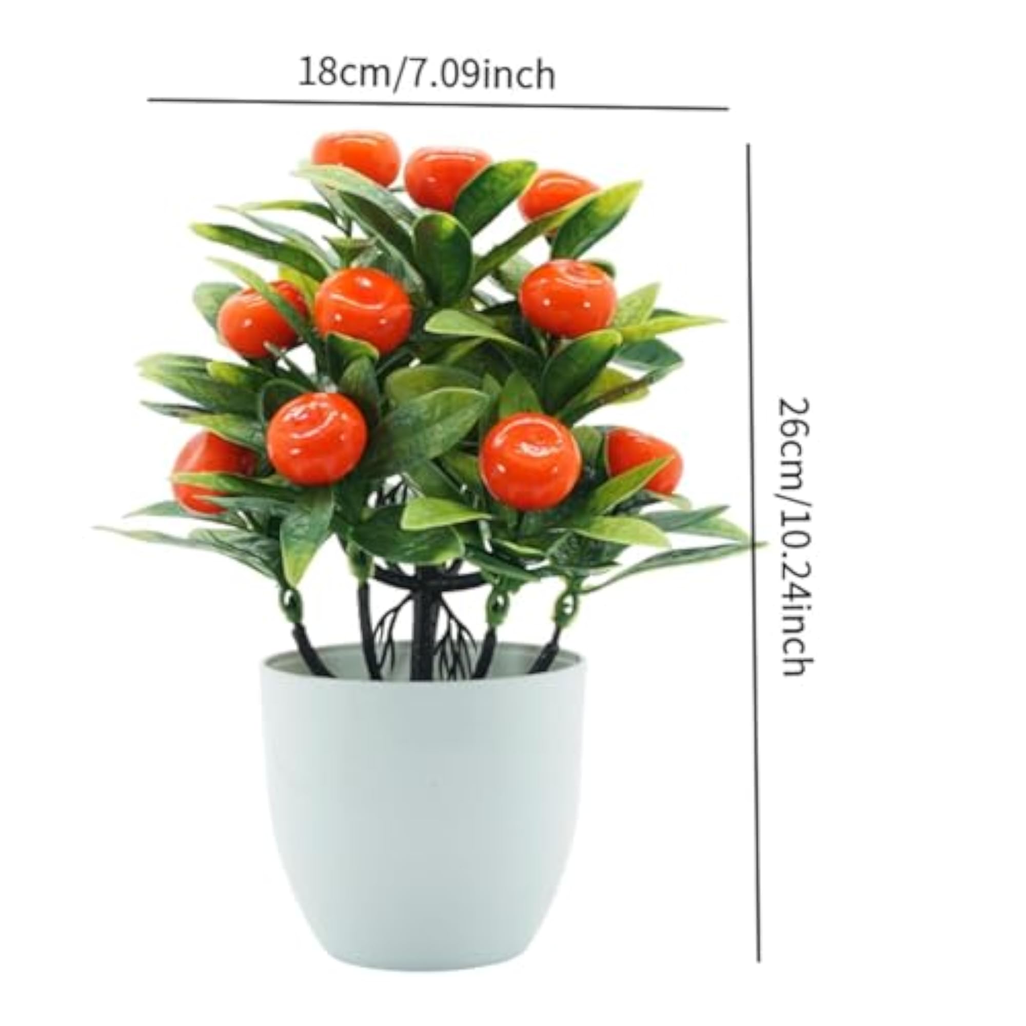 Mini Fake Plant Decorative Fake Fruit Potted Plant