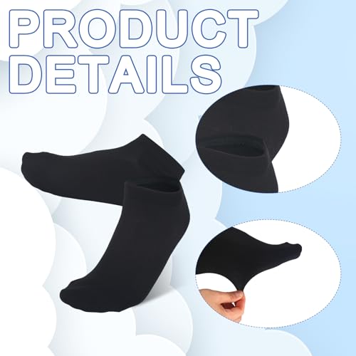 4 Pairs Silk Liner Socks for Adult Ankle No Show Moisture Wicking Socks Soft Athletic Running Liner Lightweight3