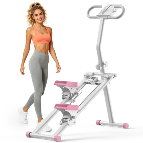 Image of OWLSKY Stair Stepper for Home,Vertical Climber Exercise Machine with Stable Triangular Frame, Smooth & Quiet Motion, Full Body Workout Equipment