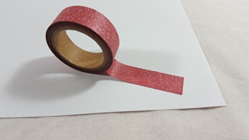Hobi Tape, Rojo, 1,5 cm x 5 m