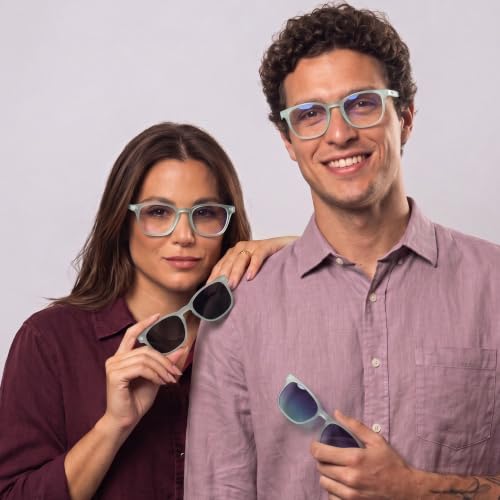 Image of 3-in-1 Magnetic Clip On Sunglasses for Men & Women