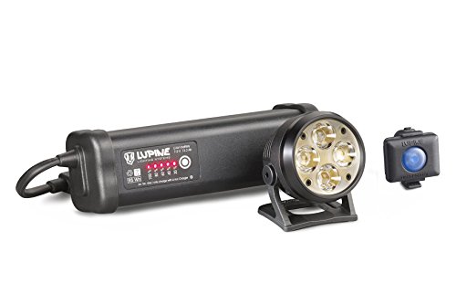 Lupine Lighting Systems Wilma R 14 Bike Helmet Light, 3600 Lumens LED, Bluetooth Remote, Rechargeable 13.8 Ah SmartCore Lithium-ion Battery