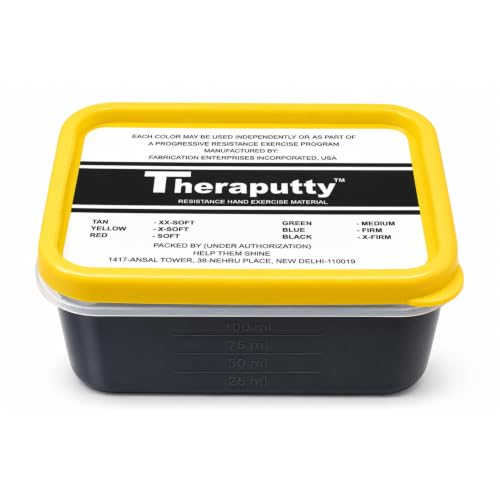 Image of Theraputty CANDO for Exercise X - FIRM, BLACK - 50 GMS