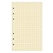 Exacompta - 28211E - Recharge Bloc de feuilles quadrillé pour organiseur Exatime 21 - 40 feuillets Ivoires