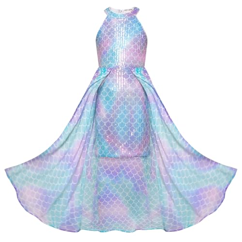 GRACE KARIN Girls Sequin Dress for Formal Events