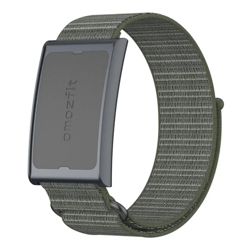 Wristband for Amazfit Helio Strap Fitness Tracker, Quick Release Stretchy Velcro Nylon Loop Band