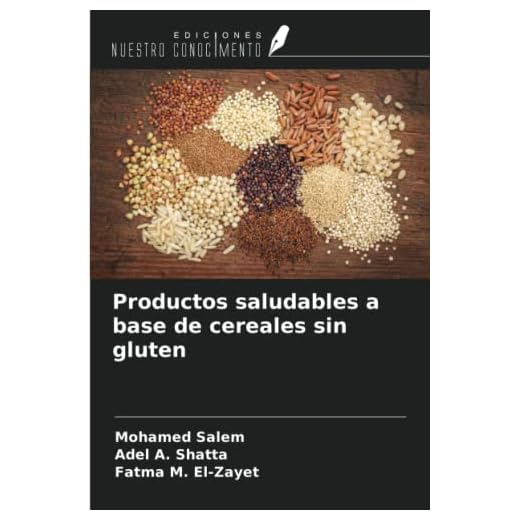 Productos saludables a base de cereales sin gluten