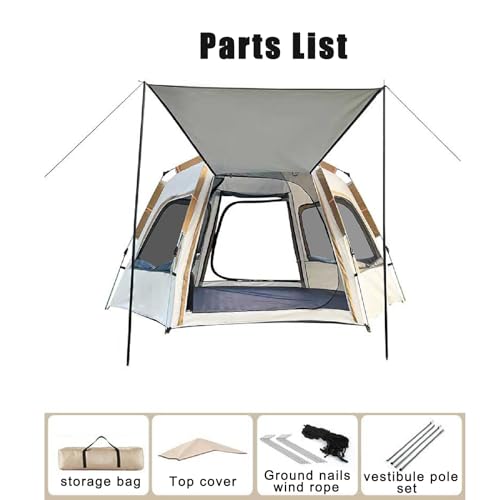 Carpa de Camping Ligera y Portátil de Apertura Automática miniatura 3