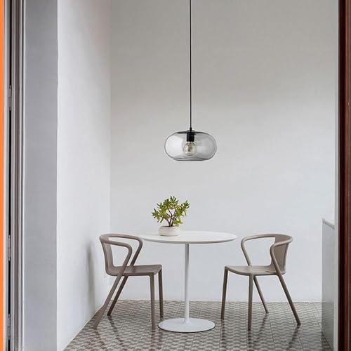 Chandelier en verre moderne E27 éclairage pendentif plafond