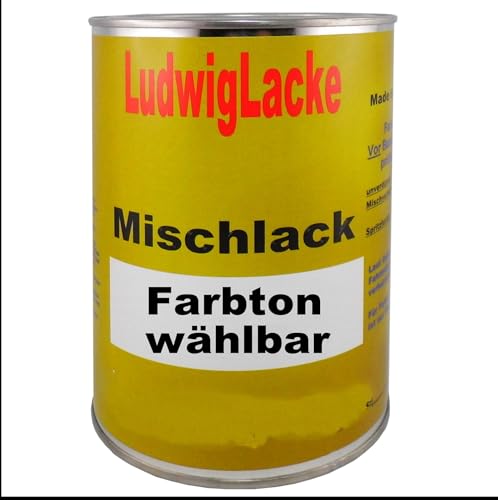 LudwigLacke Autolack Basislack 1 Liter Wunschfarbe