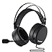 Produktbild MXRLZX Kopfhörer, PC Gaming Headset Over-Ear Gaming Kopfhörer Noise Cancelling-Lautstärkeregler, Gaming Desktop-Computer Laptop Gaming