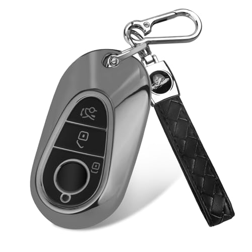 Coque de clé Mercedes Benz en TPU souple FUNTOR pour Classe S E G