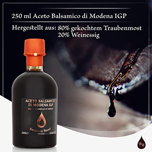 Aceto Balsamico di Modena I.G.P. Bronze-Edition 250ml - Bernardo Tesori
