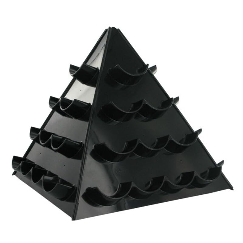 Pyramide à macarons noire
