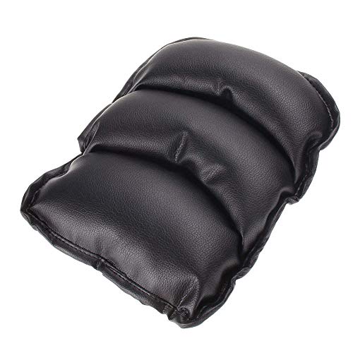 TRUE LINE Automotive Universal Car Center Console Armrest Cushion Comfort Pillow Pad 10 inches by 8 Inches (Black)