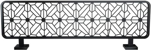 Valla decorativa para zonas de comedor, divisor bajo de 30 cm para escritorios de restaurante y oficina, elegante divisor de habitación para mayor privacidad y estética