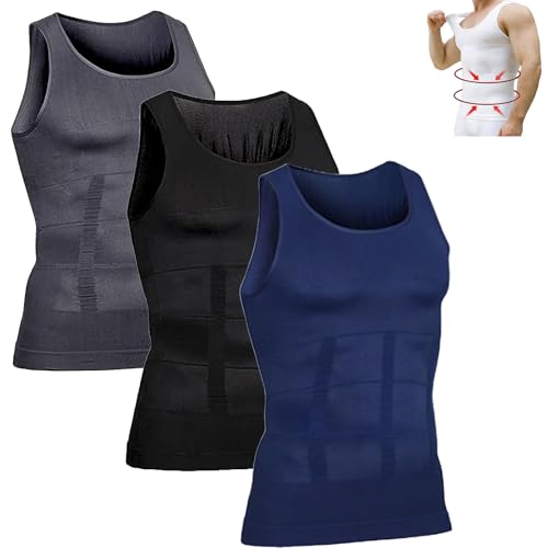 Shaperluv for Men, 2025 New Shaperluv Tank 2.0 Mens Big and Tall, Shaper Luv Tank for Men,Shaping Tank Top Men