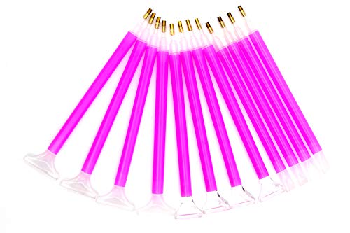Auear, 12 Pack 5D Diamond Embroidery Painting Pen Cross Stitch Tools Drill Pen For Diamond Rhinestone Painting #TOP6