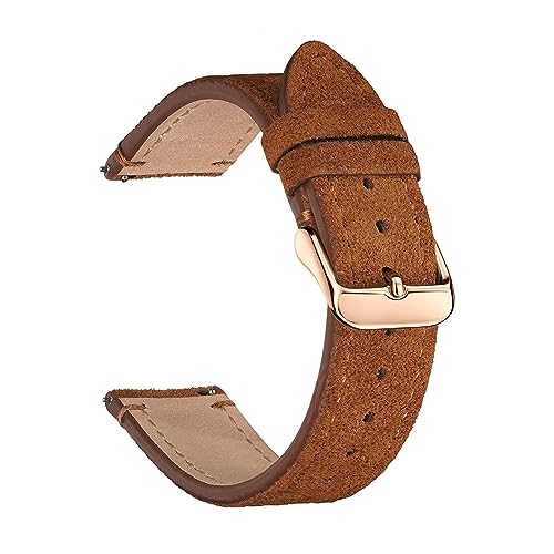 Cong Yi XG[hU[rvoh 18mm 20mm 22mm }bgvXgbv EHb` GT3/GT3 Pro uXbgΉ S[fuE rvXgoh(Golden Brown-RG,20mm)