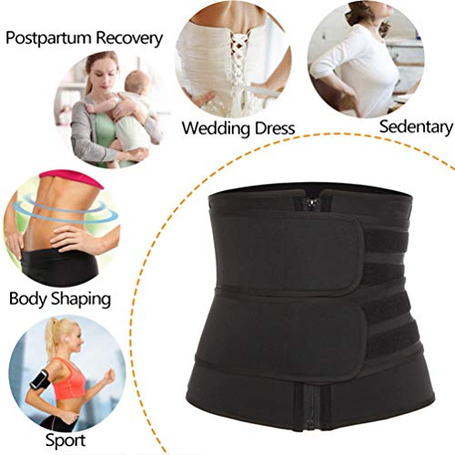 CLISPEED Waist Shaper for Women Waist Trainer Corset Comfortable Waist Trainer Belt Body Shaper for