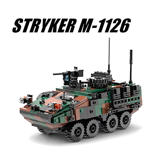 Dellia Panzer Bausteine Modell, 858 Teile Technik WW2 Militär Gepanzerte Infanterie Panzer Modellbausatz MilitärFahrzeug… – Bild 5