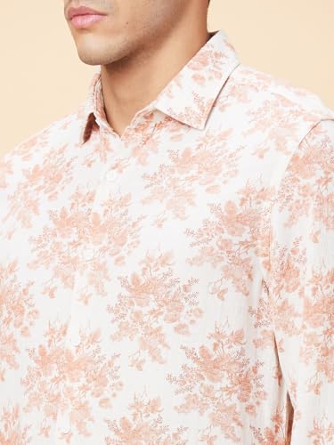 Image of Being Human Black Slim Fit Regular Collar Men's Shirt Clothing
