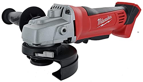 Milwaukee 2680-20 M18 18-Volt Lithium Ion 4 1/2 Inch Cordless Grinder with Burst Resistant Guard and Paddle Switch Design, Tool Only (Non-Retail Packaging)